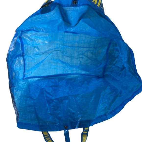 2 Large Double Strap Snap Closure IKEA Shopping  Bags - Picture 7 of 9